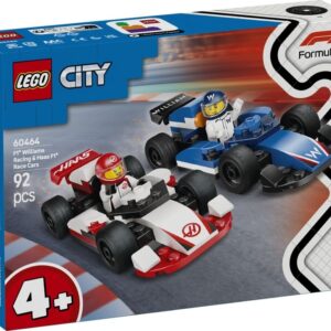 LEGO 60464 City F1 Bolidy Williams Racing i Haas F1
