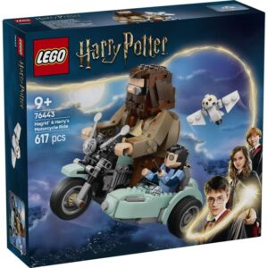 LEGO 76443 Harry Potter Przejażdżka motocyklowa Hagrida i Harry’ego