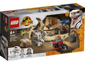 LEGO 76945 Jurassic World Atrociraptor: pościg na