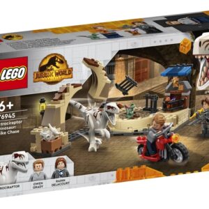 LEGO 76945 Jurassic World Atrociraptor: pościg na