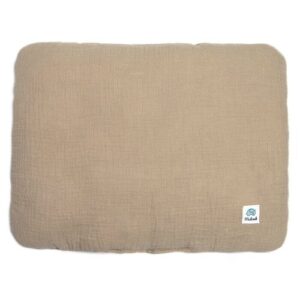 Poduszka z muślinu dziecięca | 30x40 cm | beżowa