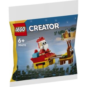 LEGO 30670 Creator Przejażdżka saniami Świętego Mikołaja