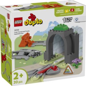 LEGO 10425 Duplo Tunel i tory kolejowe - zestaw rozszerzający