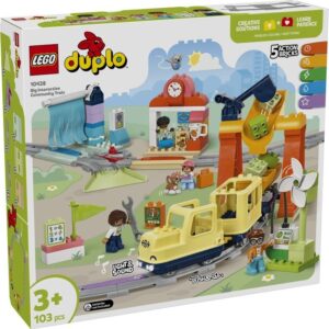 LEGO 10428 Duplo Duży interaktywny pociąg miejski