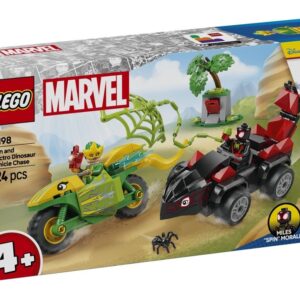 LEGO 11198 Spidey Pościg Spina za Electro w dinopojeździe