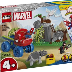 LEGO 11199 Spidey Misja ratunkowa zespołu Spidey’ego w dinoterenówce