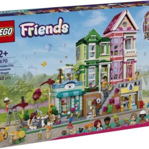 LEGO 42670 Friends Mieszkania i sklepy w mieście Heartlake