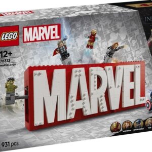 LEGO 76313 Super Heroes Logo Marvel z minifigurkami