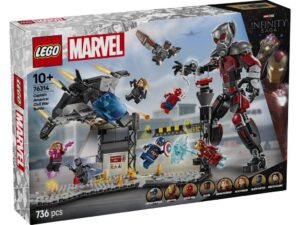 LEGO 76314 Super Heroes Kapitan Ameryka: Wojna bohaterów - bitwa
