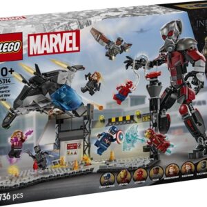 LEGO 76314 Super Heroes Kapitan Ameryka: Wojna bohaterów - bitwa