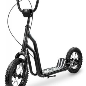 Hulajnoga Hypermotion VIVA 12 (pompowane koła 30cm) - Czarna