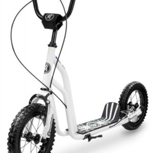 Hulajnoga Hypermotion VIVA 12 (pompowane koła 30cm) - Biała