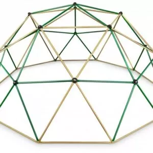 HyperMotion Kopuła do Wspinaczki dla Dzieci XXXL, Geodome, Plac Zabaw w Ogrodzie, Średnica: 3,7 m