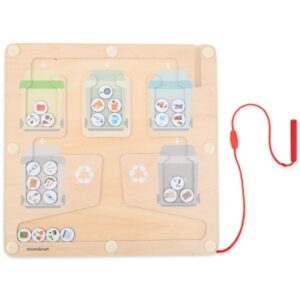 Układanka magnetyczna Recykling