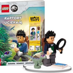 LEGO LNC6207 JURASSIC WORLD RAPTORY UCIEKAJĄ!