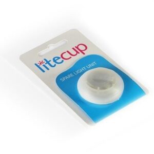 Moduł świecący do kubeczka, niebieski, Litecup