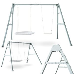 Stelaż stalowy na huśtawkę ogrodową lub hamak