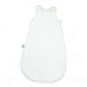 Muślinowy śpiworek do spania letni | 0-12 mc | 1.0 TOG | biały
