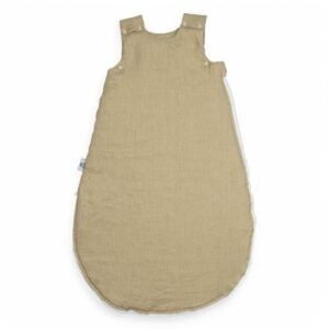 Lniany śpiworek do spania | 0-12 mc | 1.5 TOG | beżowy