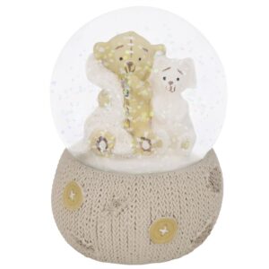 Miś w kuli śnieżnej / Pamiątka na chrzest / Prezent na roczek