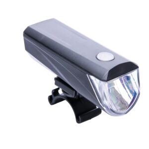 Lampa przednia bateryjna 1-LED 3-Watt JY-7076 czarna blister ROMET - Oficjalny Sklep Romet