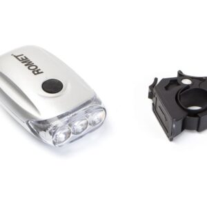 Lampa przednia 3-LED bateryjna mod. JY-567 blister et/logo ROMET - Oficjalny Sklep Romet