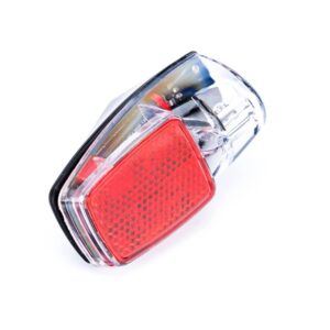 Lampa tylna na błotnik, bateryjna 1-LED JY-591 2xAAA OEM - Oficjalny Sklep Romet