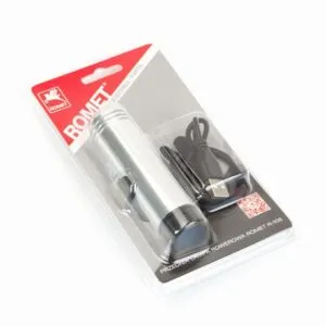 Lampa przednia al.1-LED USB. kolor srebrny mod.R-106 blister et/logo ROMET - Oficjalny Sklep Romet