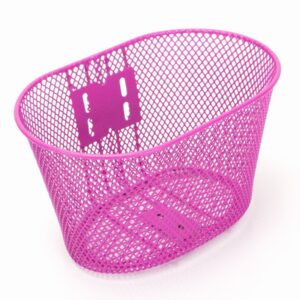 Koszyk rower.przedni HB-047-1 dziecięcy różowy stal. - Oficjalny Sklep Romet