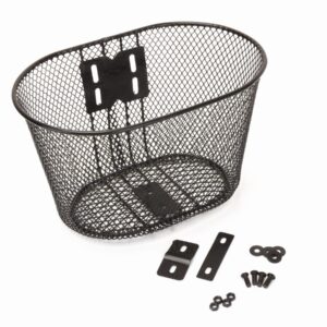 Koszyk rower.przedni HB-047-1 dziecięcy czarny stal. - Oficjalny Sklep Romet