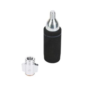 Pompka na naboje CO2 mod. AC-09 AV FV mini,AL srebrna AIRACE - Oficjalny Sklep Romet