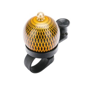 Dzwonek JH-808-3 mini ding-dong 38 mm. czarno-złoty et ROMET - Oficjalny Sklep Romet