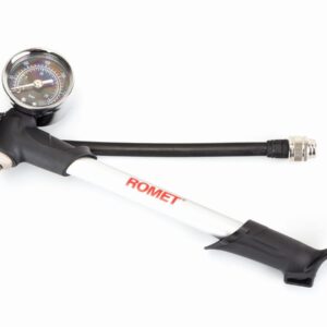 Pompka mod. RGS02PT alum. do amortyzatorów, z czerw. logo, 300psi et logo ROMET - Oficjalny Sklep Romet