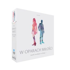 W Oparach Miłości - Okładka z kobietą i mężczyzną