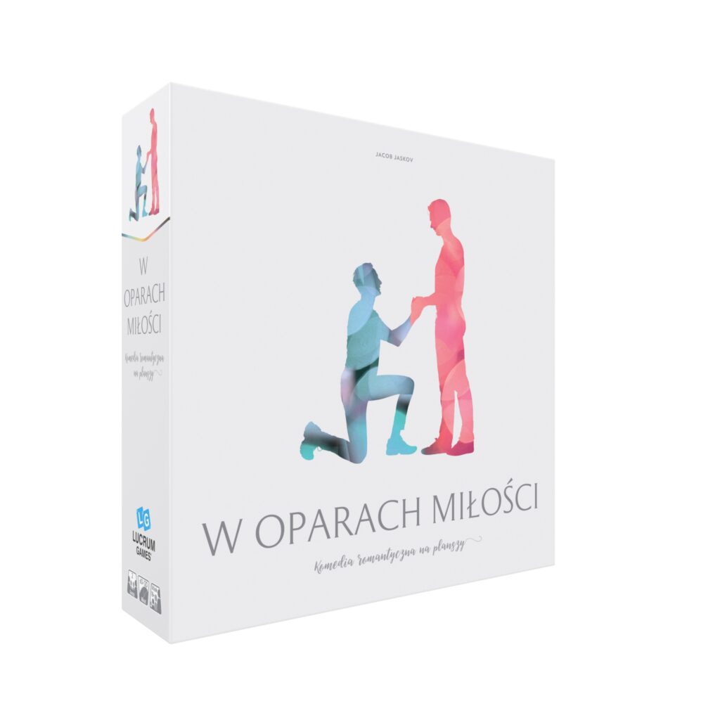 W Oparach Miłości - Okładka z dwoma mężczyznami