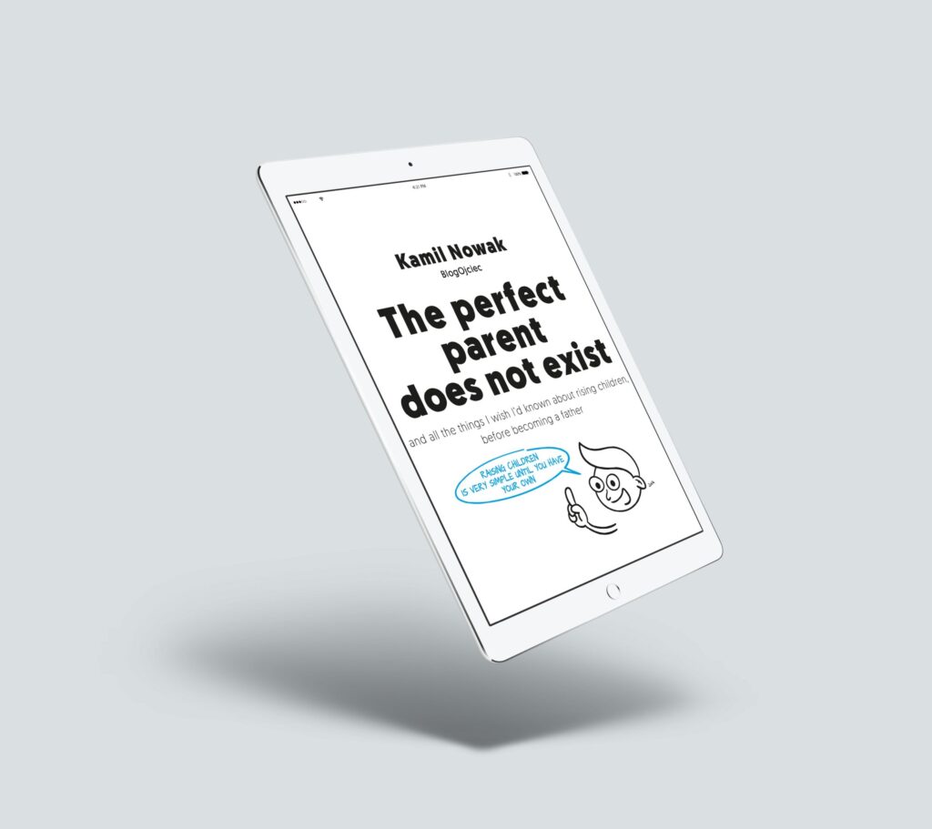 Ebook "Idealny rodzic nie istnieje" w języku angielskim, czyli „The perfect parent does not exist” (PDF)