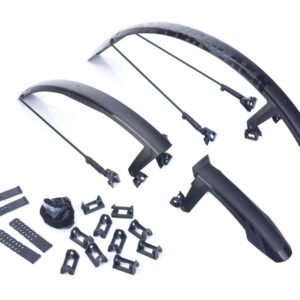 Błotnik 28 p+t pl.SKS Speedrocker 42 mm, czarny, w komplecie ze wspornikami - Oficjalny Sklep Romet