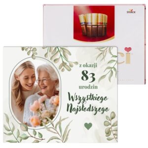 Merci z personalizowaną obwolutą – wyjątkowy prezent na urodziny