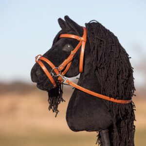 Hobby Horse Czarny - Kary Duży (Koń na kiju) A3