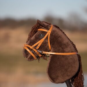 Hobby Horse Brązowy - Duży (Koń na kiju) A3