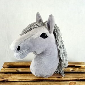 Hobby Horse Myszatek Szary - Mały (Koń na kiju) A4