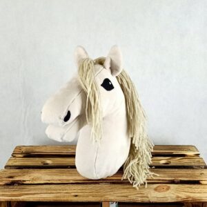 Hobby Horse Izabel Beżowy - Mały (Koń na kiju) A4