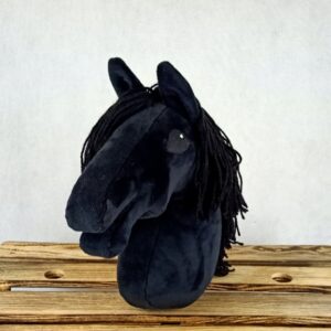 Hobby Horse Karek Czarny - Mały (Koń na kiju) A4