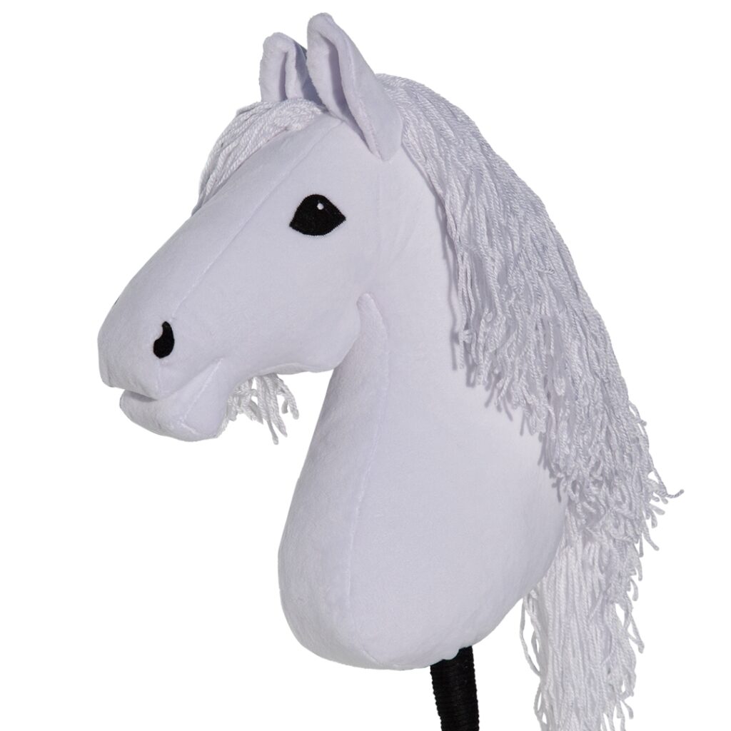 Hobby Horse Biały - Duży (Konik na kiju) A3