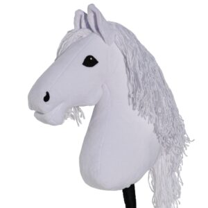 Hobby Horse Biały - Duży (Konik na kiju) A3