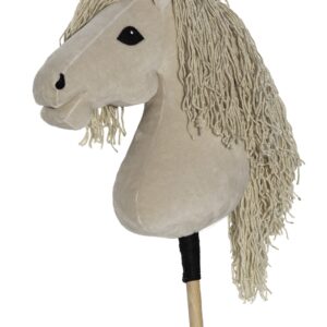 Hobby Horse Beżowy Izabel - Duży (Koń na patyku) A3