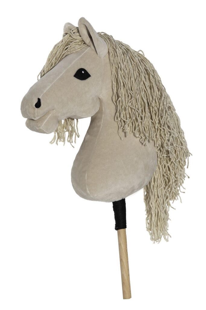 Hobby Horse Beżowy Izabel - Duży (Koń na patyku) A3