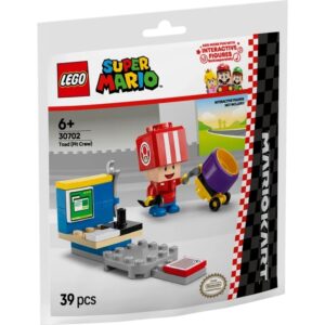 LEGO 30702 Super Mario Mario Kart – Toad (Pit Crew)