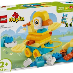 LEGO 10448 DUPLO 3 w 1 Zwierzątka na kółkach
