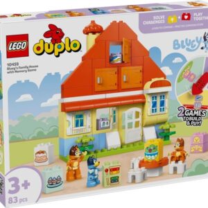 LEGO 10459 DUPLO Dom rodzinny Blue z grą pamięciową